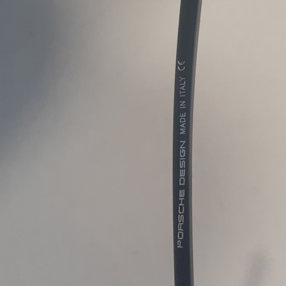 Porsche design black oval sunglasses - Picture 10 of 14